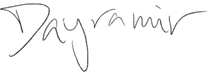 Dayramir González Signature